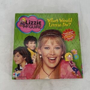 Y2K Lizzie McGuire Board Game What Would Lizzie Do 2003 Vintage Milton Bradley